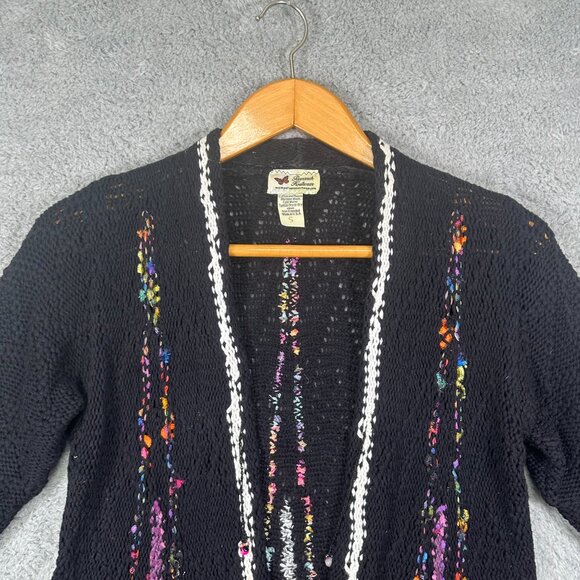 Vntg Parvaneh Knitwear Art Wear Sweater Women’s S Small Parvaneh Knitwear Cotton - Picture 3 of 11